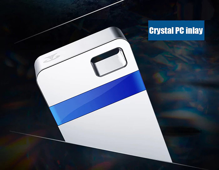Teclast NDX-S2 Ledou Series 32GB USB3.0 Flash Memory Stick 140Mb/s Read Speed Crystal PC Inlay For Computer - Blue