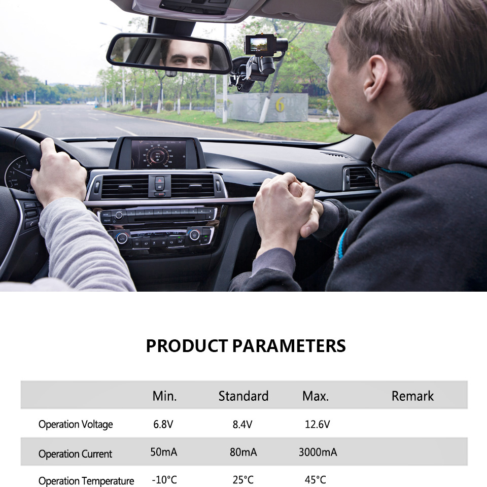 Zhiyun Rider-M 3-Axis Mini Handheld Gimbal for Smartphone GoPro Hero3/4/5