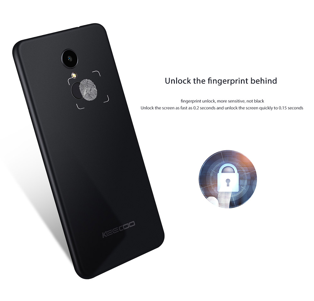 KEECOO P11 5.7 Inch Smartphone 18:9 Aspect Ratio HD Screen MT6737 Quad Core Dual 8.0MP Camera 2GB RAM 16GB ROM Touch ID Face Unlocking 3050mAh - Silver
