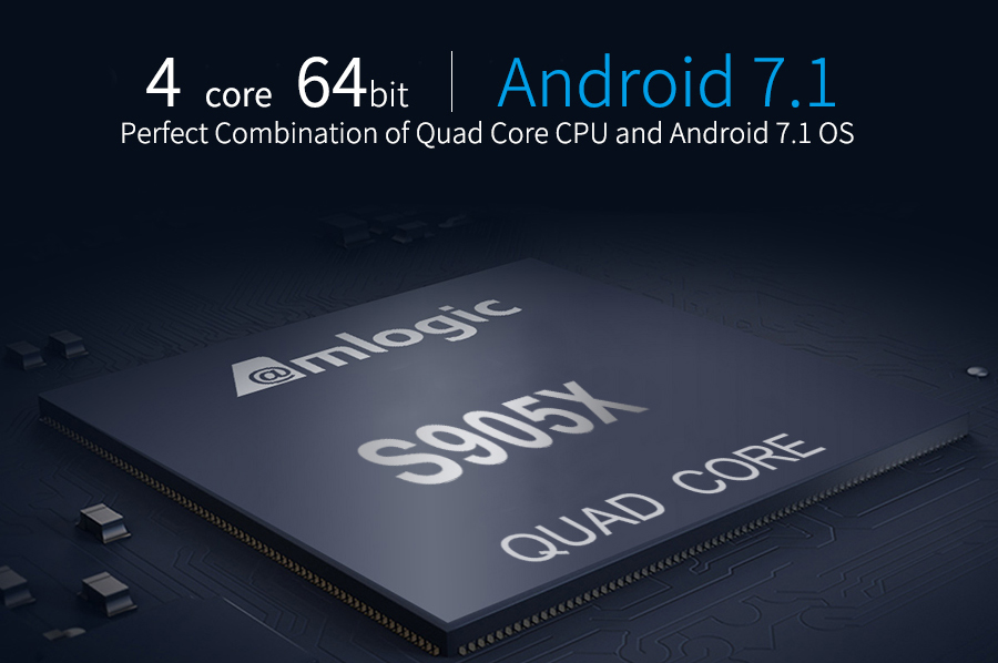 MECOOL M8S PRO Plus YouTube 4K Netflix Android 7.1.1 Amlogic S905X 8GB ROM WIFI 4Kx2K@60fps VP9 HDR10