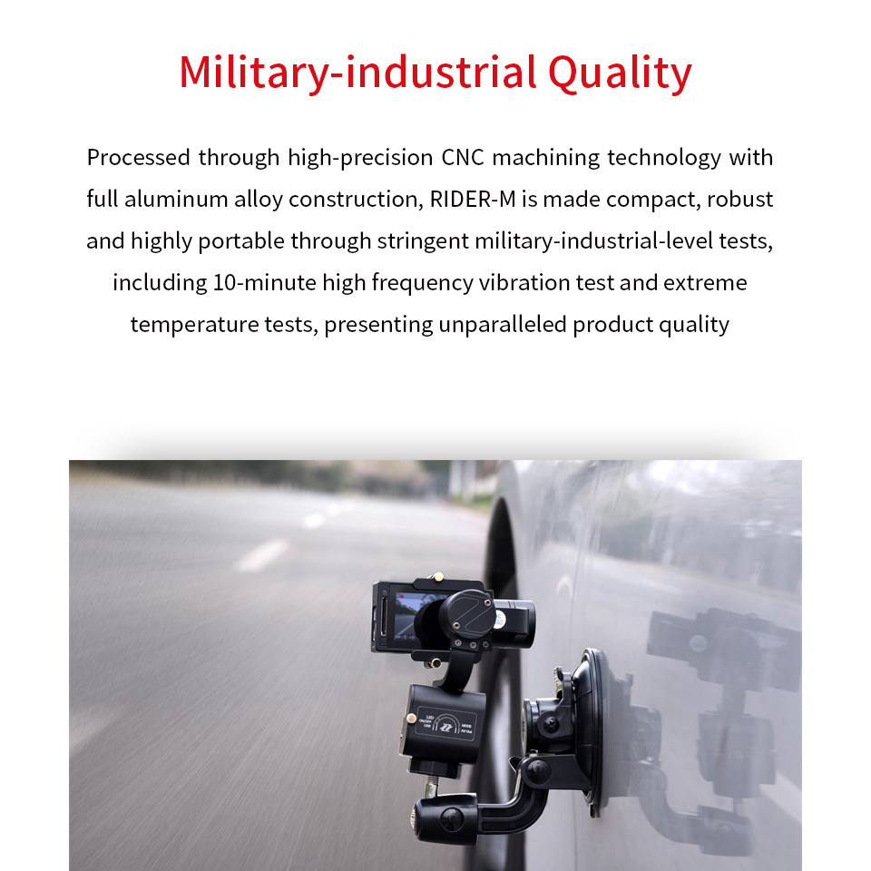 Zhiyun Rider-M 3-Axis Mini Handheld Gimbal for Smartphone GoPro Hero3/4/5