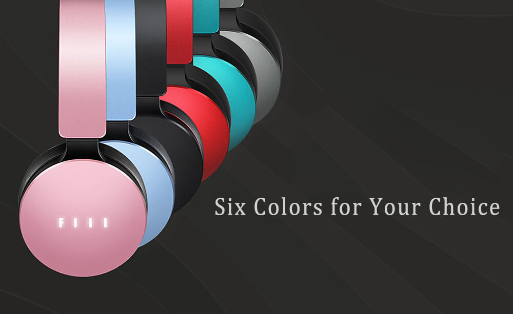 FIIL Bluetooth Music Active Noise Canceling Headphones with Mic