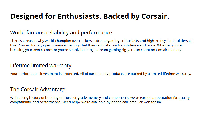CORSAIR Dominator Platinum Series 2 x 8GB DDR4 Memory Modules DRAM 3000MHz C15 Desktop Memory Kit CMD16GX4M2B3000C15 - Black