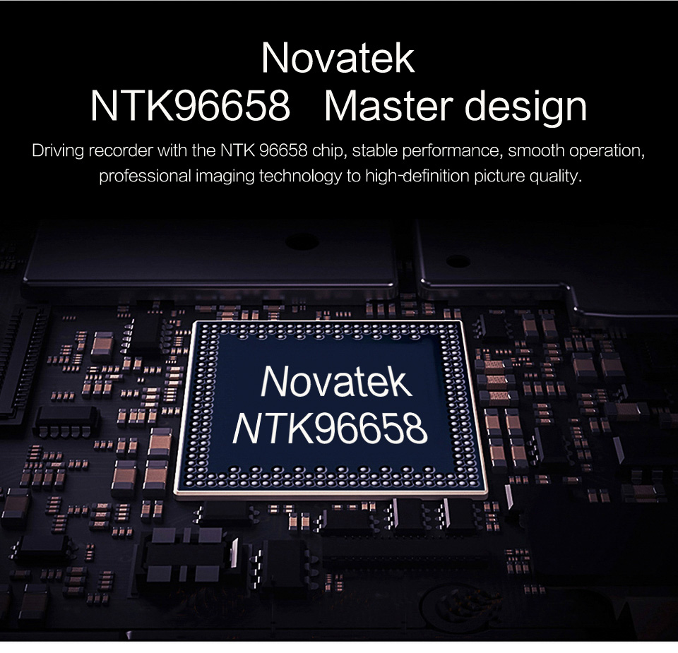 H600 NTK9665 3.0 Inch LCD Dash Camera 1080P FHD 170 Degree Wide Angle Night Vision G-sensor Car Video Recorder - Silver