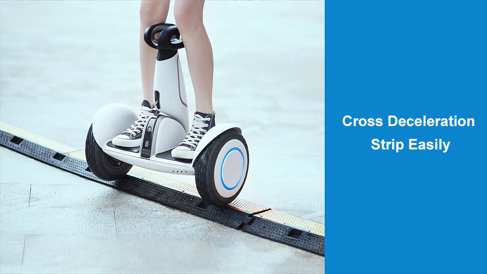 Xiaomi Mi Scooter Plus + Xiaomi PTZ Gimbal Camera 35KM Endurance Alloy Underpan Connect With Camera Automatic Follow - White