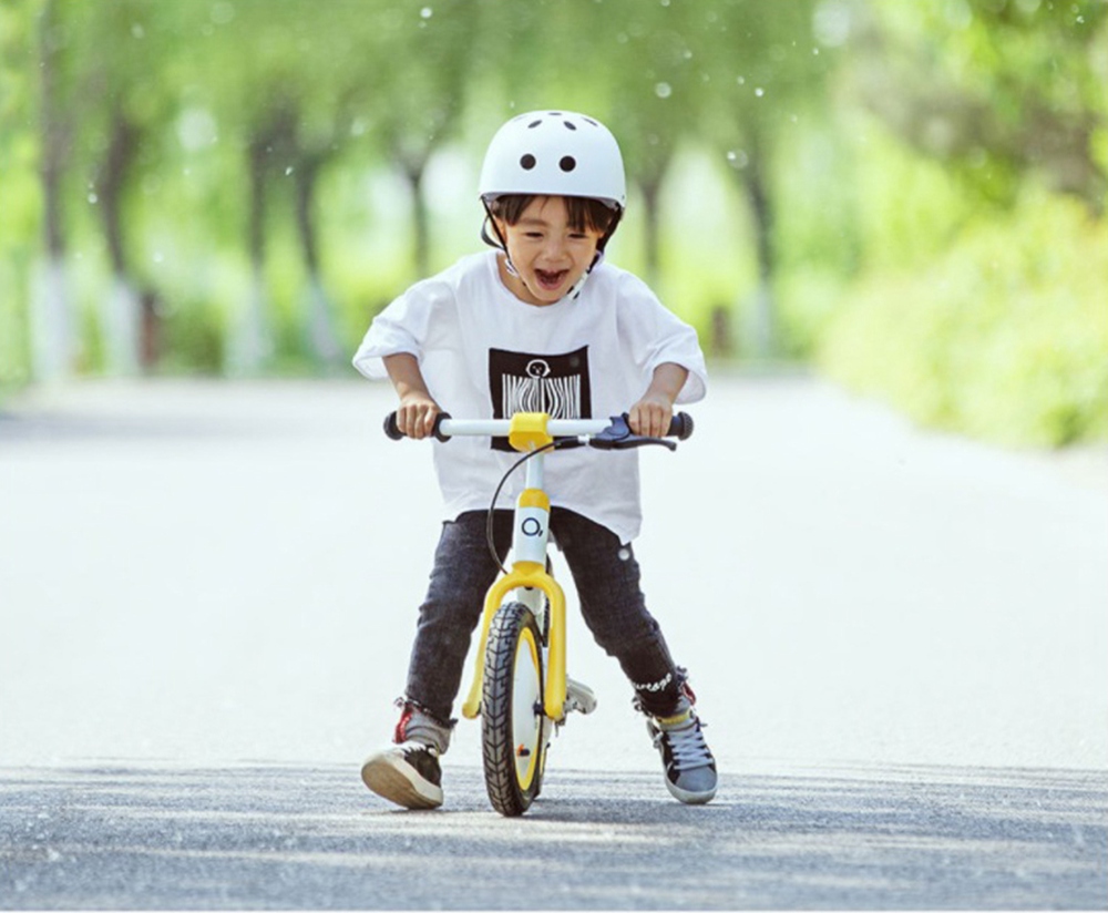 Xiaomi Mijia QiCycle Dual Use Safe Bike For Children Tricycle Scooter Ergonomic Design - Blue + Pink
