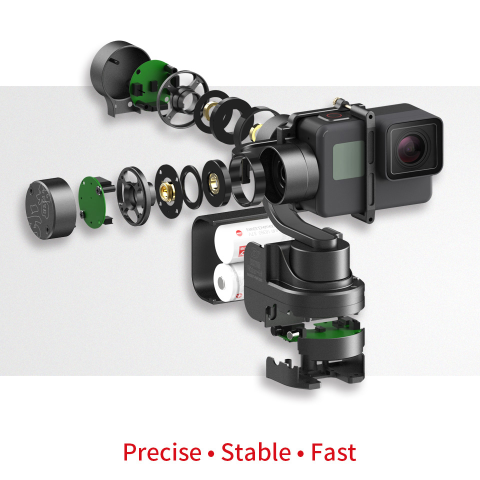 Zhiyun Rider-M 3-Axis Mini Handheld Gimbal for Smartphone GoPro Hero3/4/5