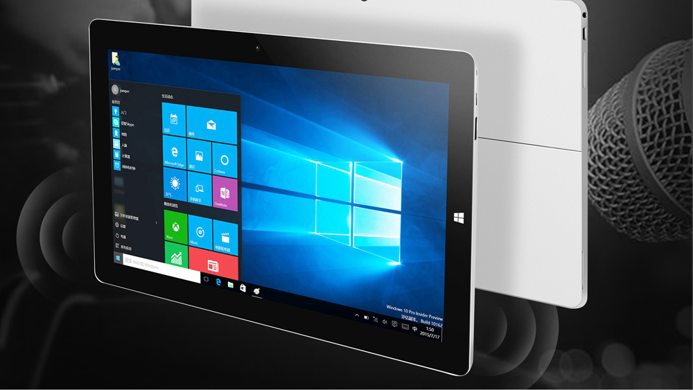 Jumper EZpad 6 Plus Tablet Intel Apollo Lake N3450 Quad Core 11.6 Inch 1920 x 1080 Windows 10 6GB RAM 64GB eMMC - Black+Silver