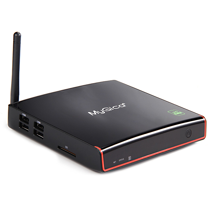 Geniatech MyGica ATV1800E 2GB/16GB 4K XBMC KODI TV Box Android 4.4 Amlogic S802-B Quad Core Dolby 2.4G/5G WiFi LAN Bluetooth - US Plug