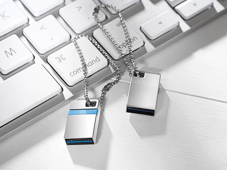 Teclast NDX-S2 Ledou Series 32GB USB3.0 Flash Memory Stick 140Mb/s Read Speed Crystal PC Inlay For Computer - Blue