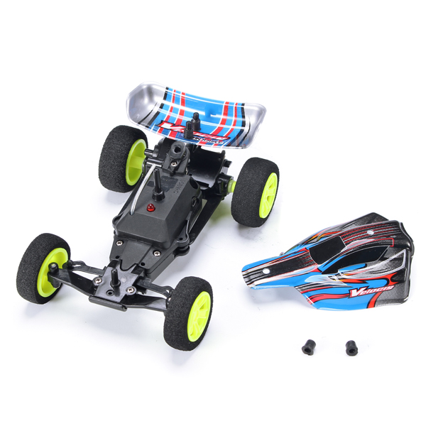 Velocis 2.4G 1:32 USB Charging Support Multiplayer RC Racing Car - Red
