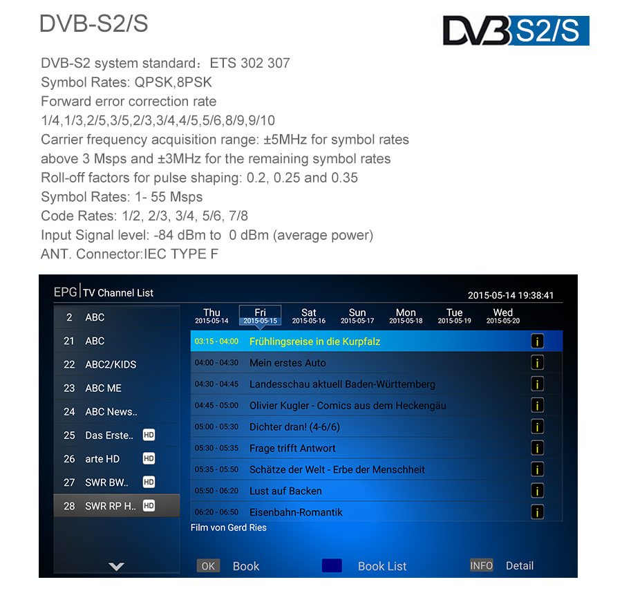 Bundle MECOOL KIII PRO DVB-T2/S2/C TV BOX + Tronsmart TSM01 EN Air Mouse