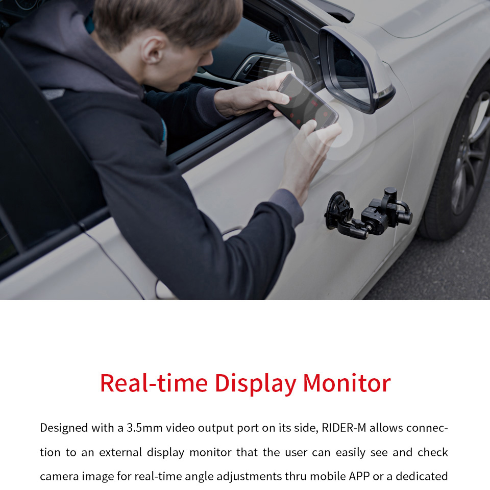 Zhiyun Rider-M 3-Axis Mini Handheld Gimbal for Smartphone GoPro Hero3/4/5