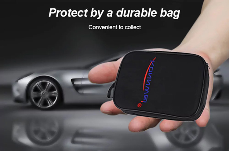 Konnwei KW830 OBDII Vehicle Diagnostic Scanner Tool Car Trouble Code Reader - Red + Black