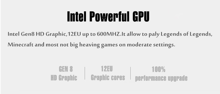 MEEGOPAD T08 Licensed Windows 10 Intel Z8350 4GB/32GB Ultra Compact MINI PC 2.4G+5G Dual Band WIFI Bluetooth Type-C