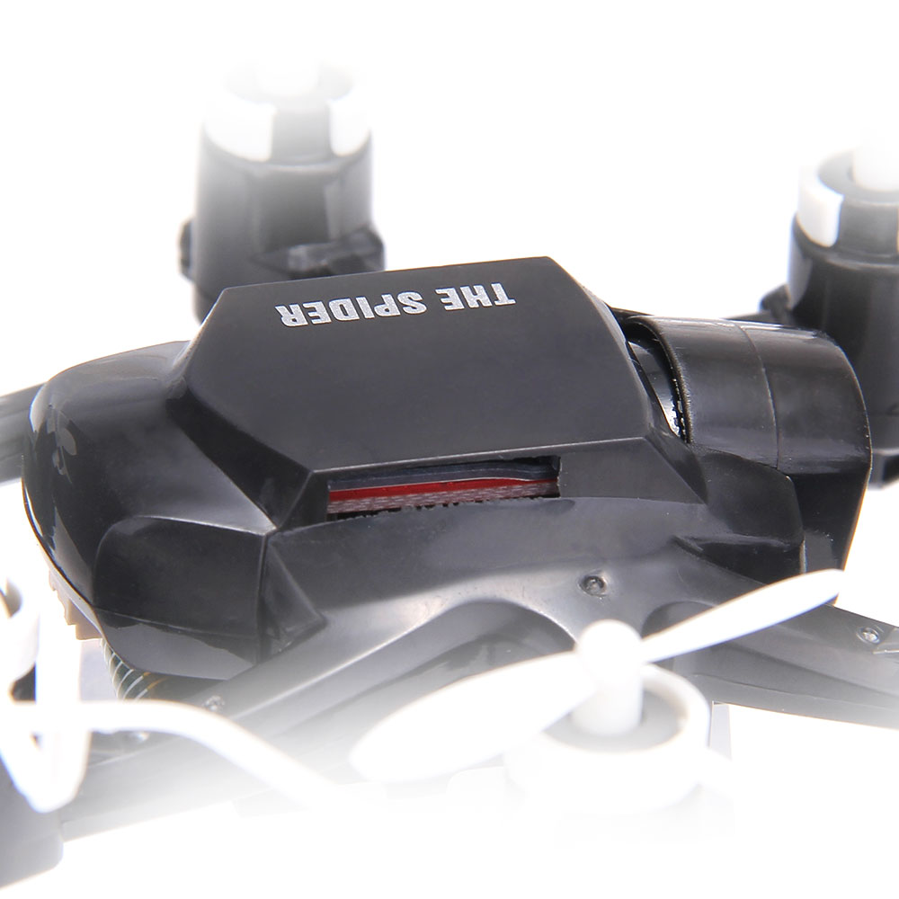 Bundle FQ777-126C MINI Spider Drone RTF White + Extra 3.7V 25C 220mAh Battery