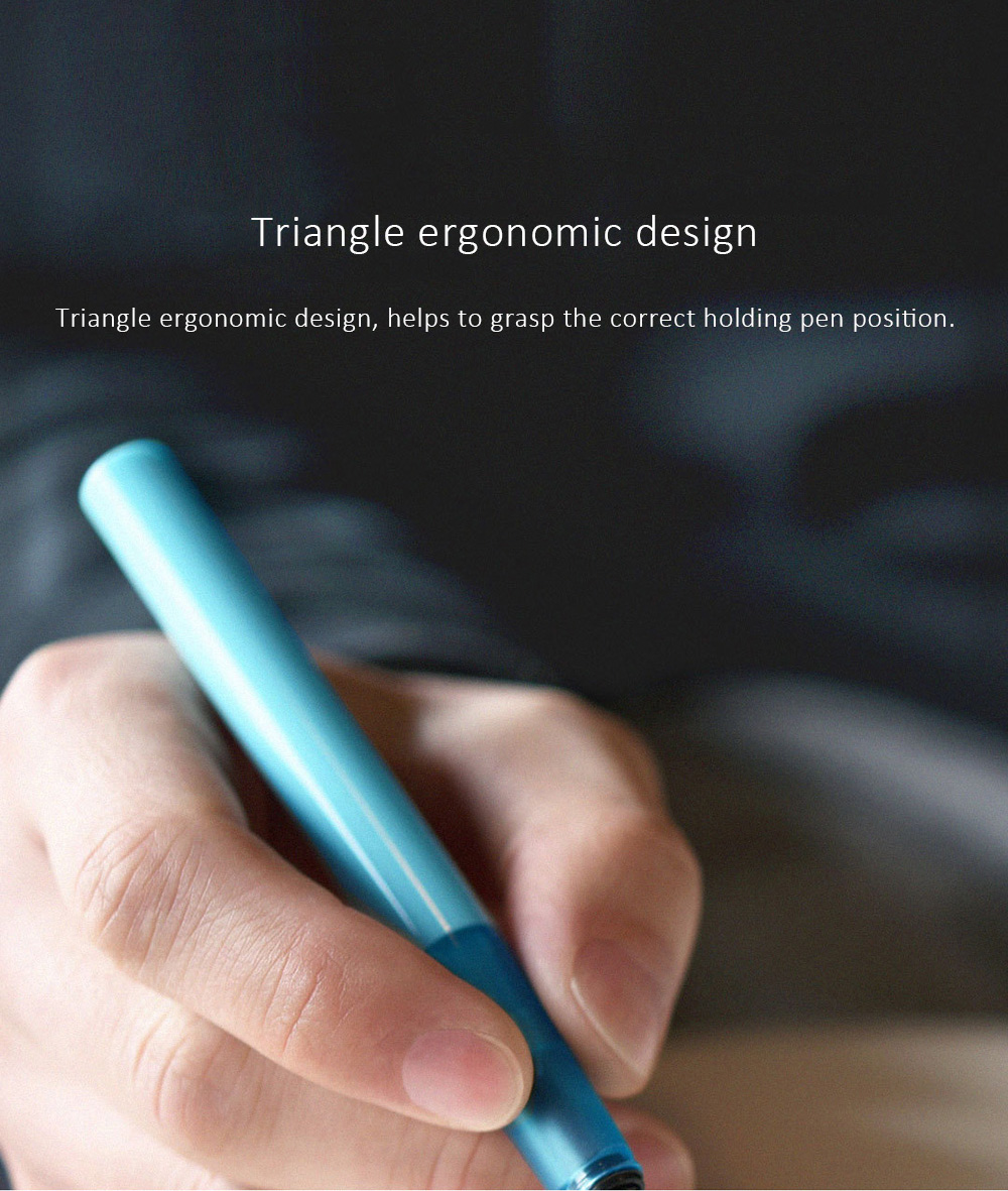 Xiaomi Mijia KacoGreen SKY Fountain Pen 0.3mm-0.4mm with Ink Sac Pen Box -Blue