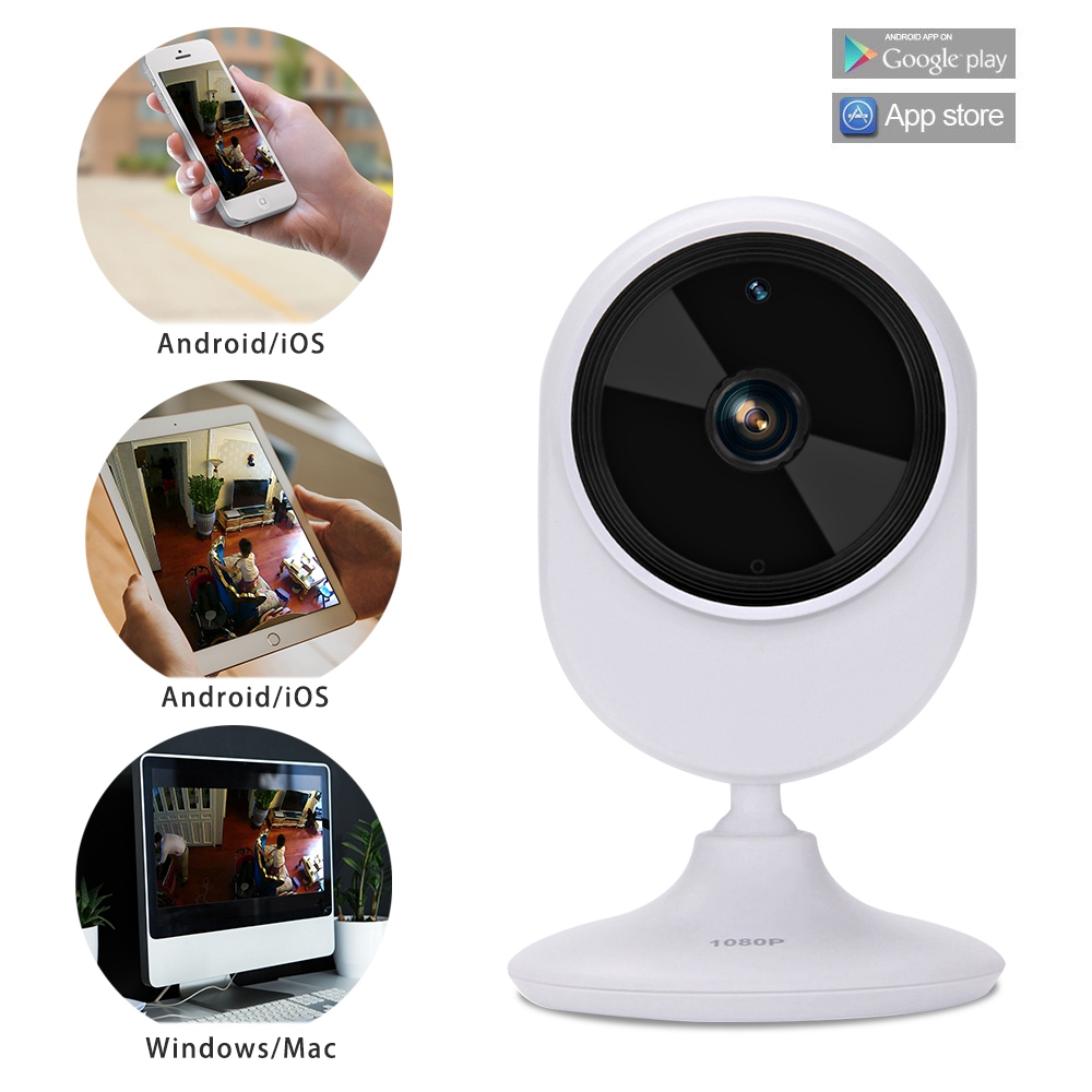 Virtoba C35 1080P WiFi IP Camera Baby Monitor 1/2.7 COMS 30fps Night Vision ONVIF Two-way Audio Home Security Camera
