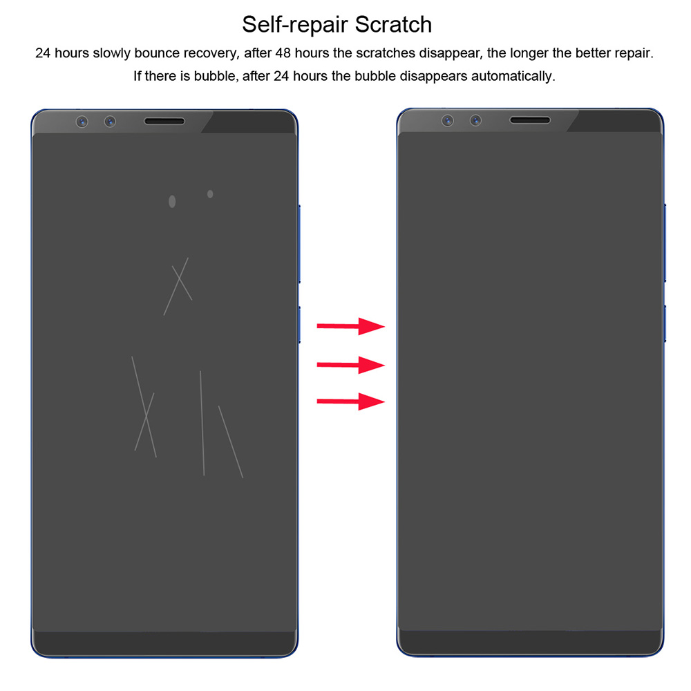 ENKAY Hat-Prince 0.1mm 3D Explosion-proof Membrane Screen Film For Nubia Z17S - Transparent