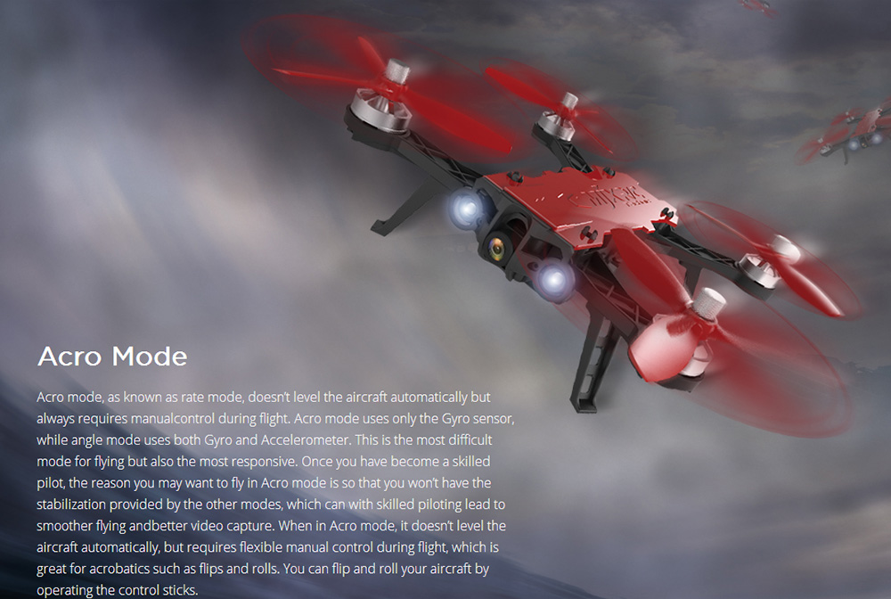 MJX Bugs 8 B8PRO Brushless Drone with Angle Acro Mode 3D Flips Roll RC Quadcopter RTF