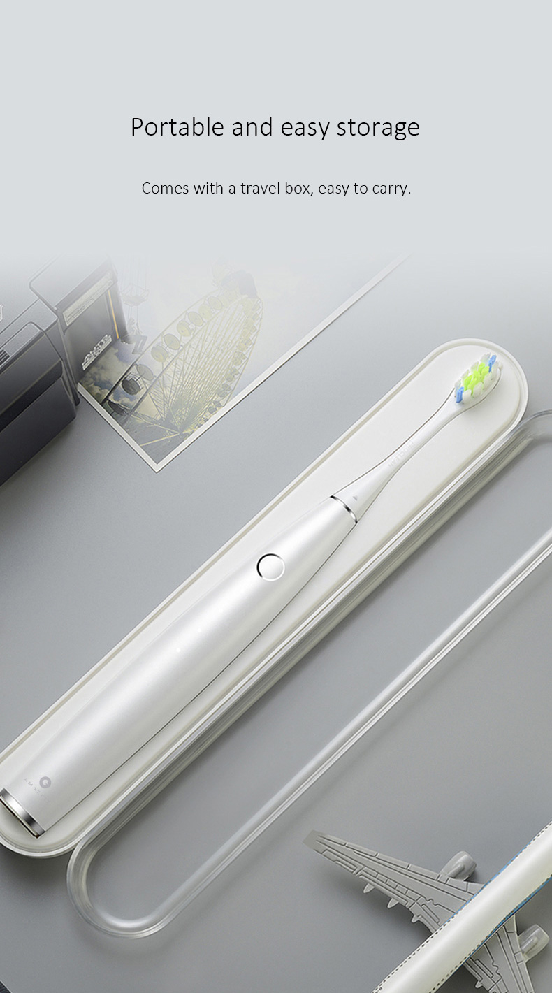 AMAZFIT Oclean One Electrical Sonic Toothbrush Bluetooth APP Control Rechargeable 3 Cleaning Modes Built-in Sensors