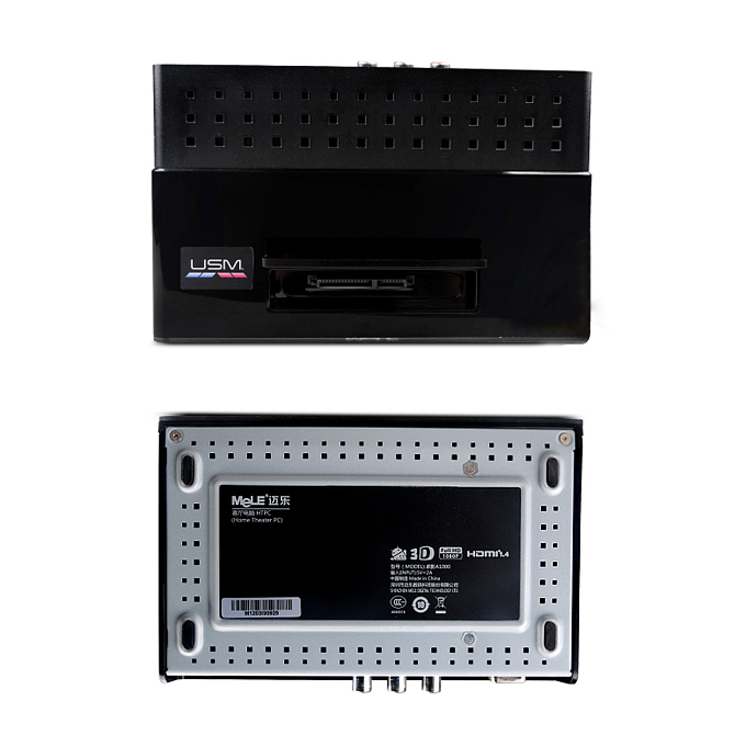 MELE A1000 ARM Cortex-A8 1GHz Android Mini TV Box 1080P HDD Player 802.11b/g/n WiFi LAN HDMI VGA Support 2.5" SATA HDD