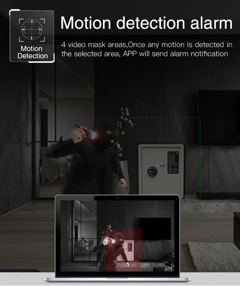 Wanscam HW0021 WiFi 720P IP Camera P2P 1.0MP Two-way Audio Onvif 2.1 Built-in IR Cut Night Vision Security Camera