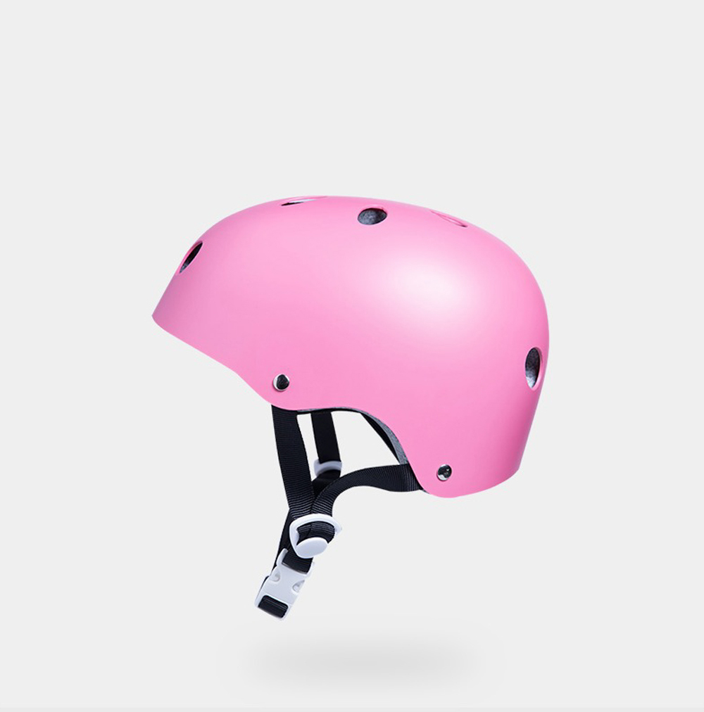 Original Xiaomi Mijia Qicycle Safety Helmet For Kids Adjustable Breathable Ventilation Design - Pink