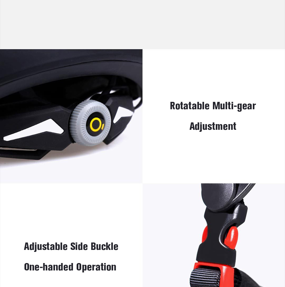 Original Xiaomi Mijia Qicycle Safety Helmet EPS Material Adjustable Ventilation Design - White