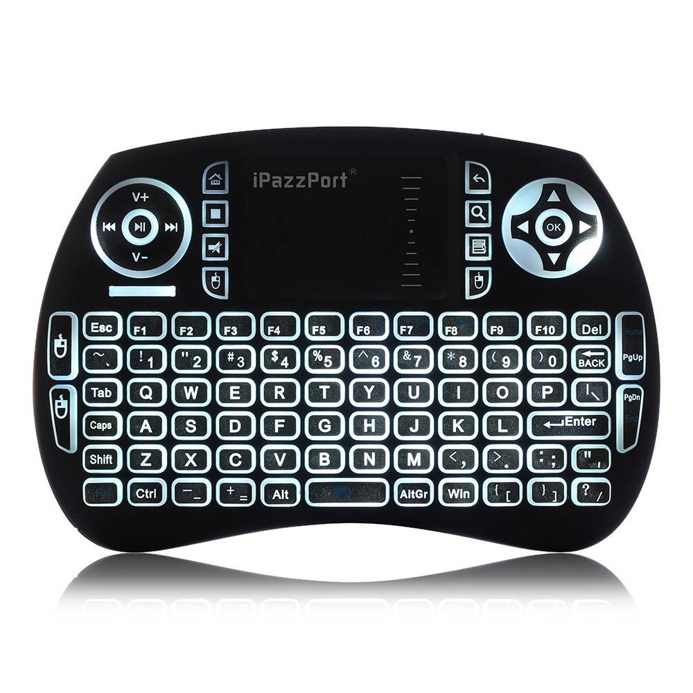 Mini Ghz Wireless Backlit Keyboard Air Mouse Remote Control