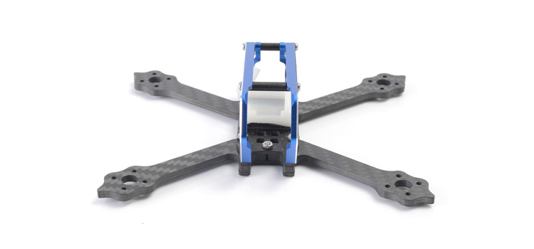 Diatone 2018 GT-M3 NX 130mm Carbon Fiber 3mm Arm Thickness Normal X Frame Kit - Blue