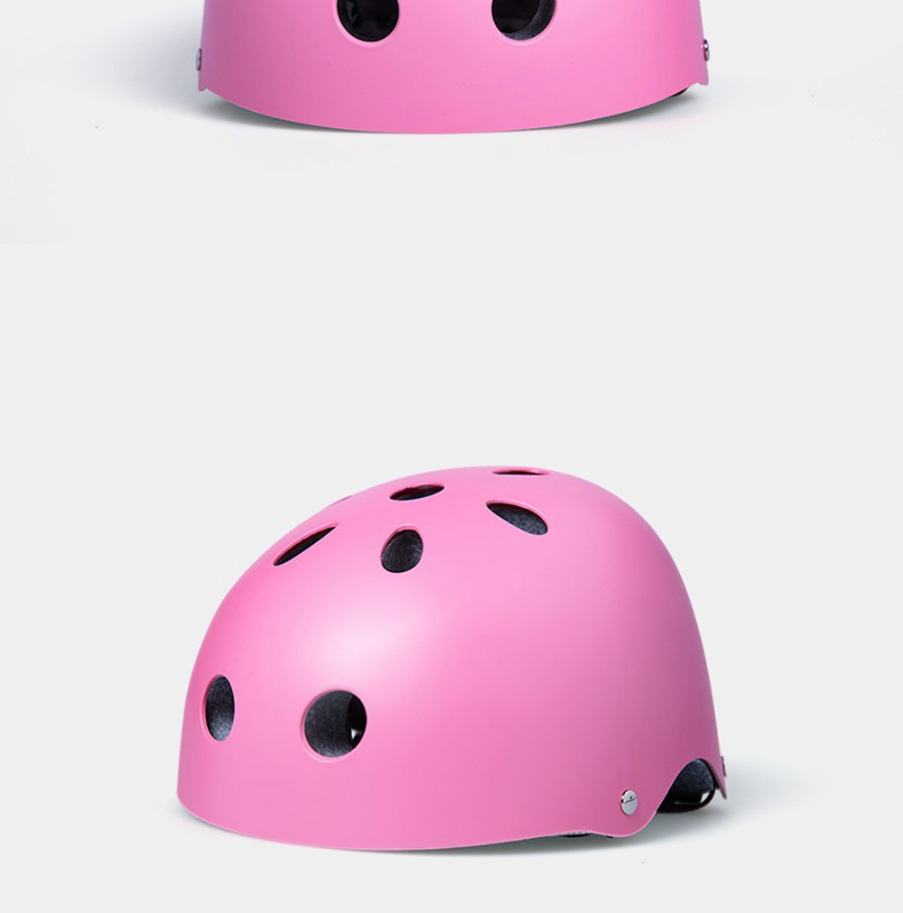 Original Xiaomi Mijia Qicycle Safety Helmet For Kids Adjustable Breathable Ventilation Design - Pink