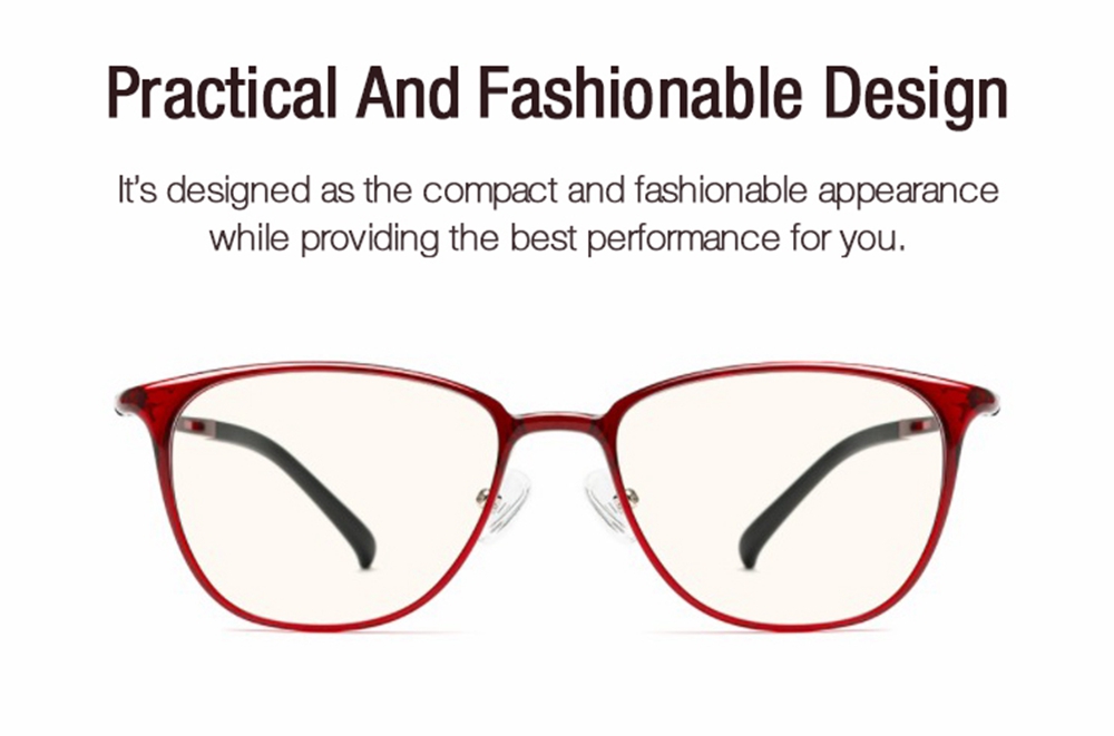 Xiaomi Mijia TS Glasses Eyes-protective Anti Blue-ray Comfortable Lightweight - Black