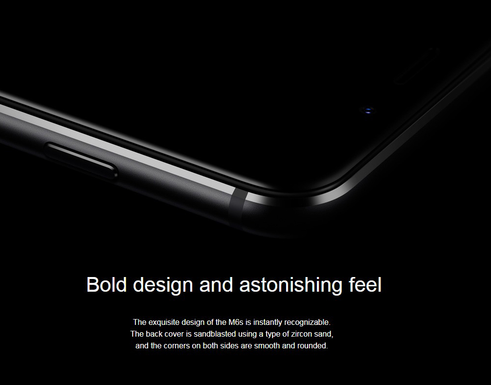 Meizu M6s 5.7 Inch 4G LTE Smartphone 18:9 Full Screen Exynos 7872 Hexa Core 3GB 32GB 16.0MP Camera Touch ID - Blue