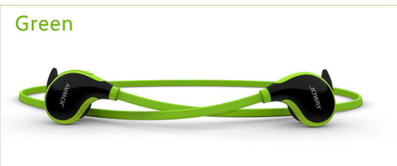 Joway H12 Wireless Bluetooth V4.1 Stereo Headphones with Mic Noise Cancelling - Green