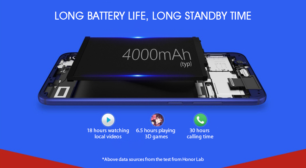 HUAWEI Honor V9 5.7 Inch Smartphone 2K Screen 12.0MP+12.0MP Dual Rear Cam 6GB 128GB Hisilicon Kirin 960 Octa Core Android 7.0 OTA NFC - Gold