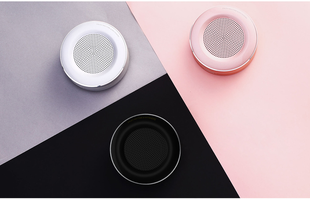 REMAX RB-M13 Wireless Bluetooth Speaker TF Player HD Sound Data Transport Call Function - Silver
