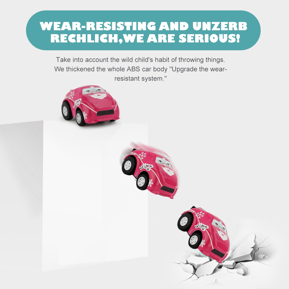CREATE TOYS 8022 1:58 2.4G Gravity Sensor Watch Control Mini RC Car Toys Gift RTR - Red