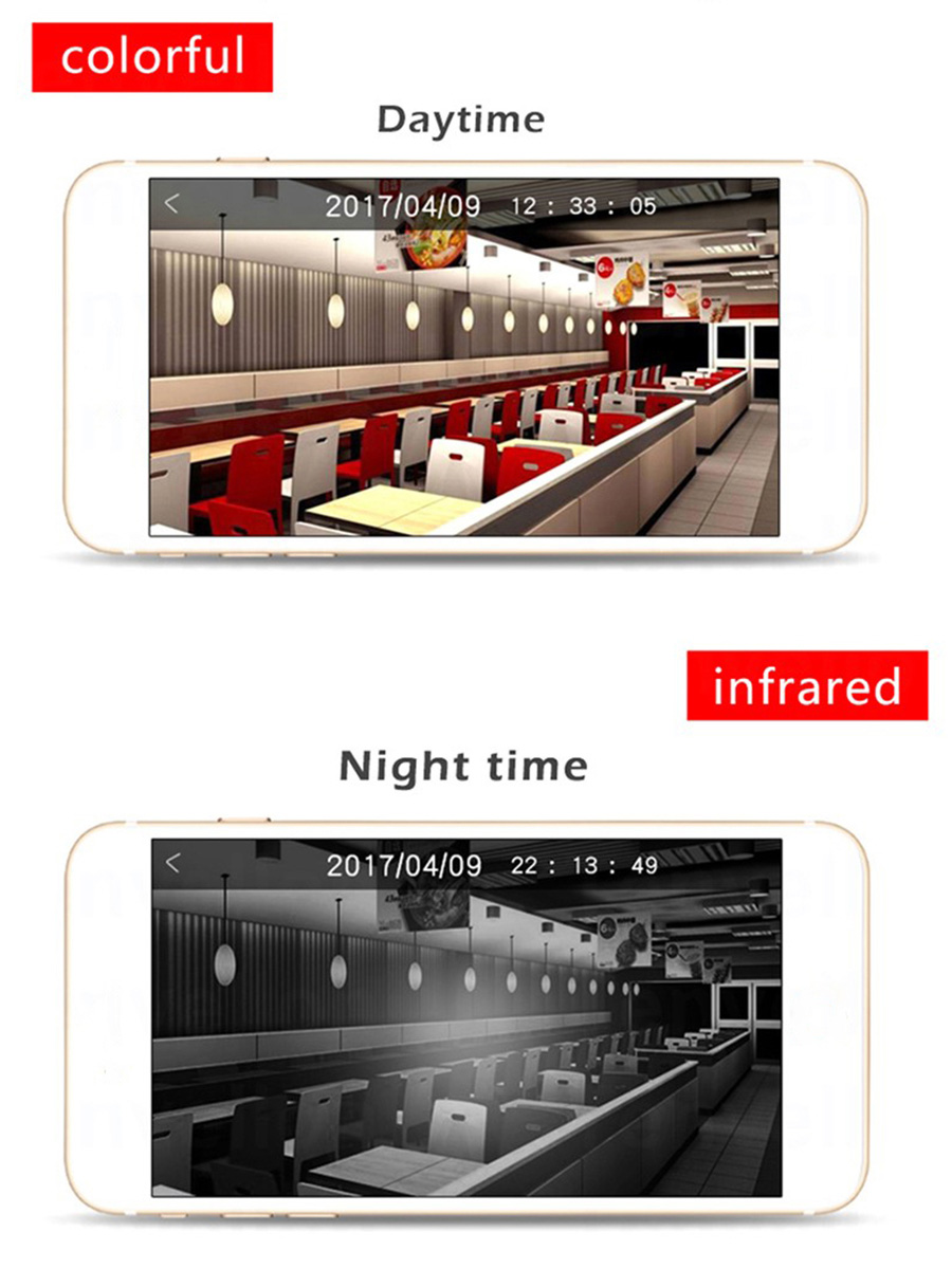 VESKYS N5 1080P WiFi IP Camera 2.0MP PTZ 1/3inch CMOS Two-way Audio IR-cut Night Vision Motion Detection Security Camera -White