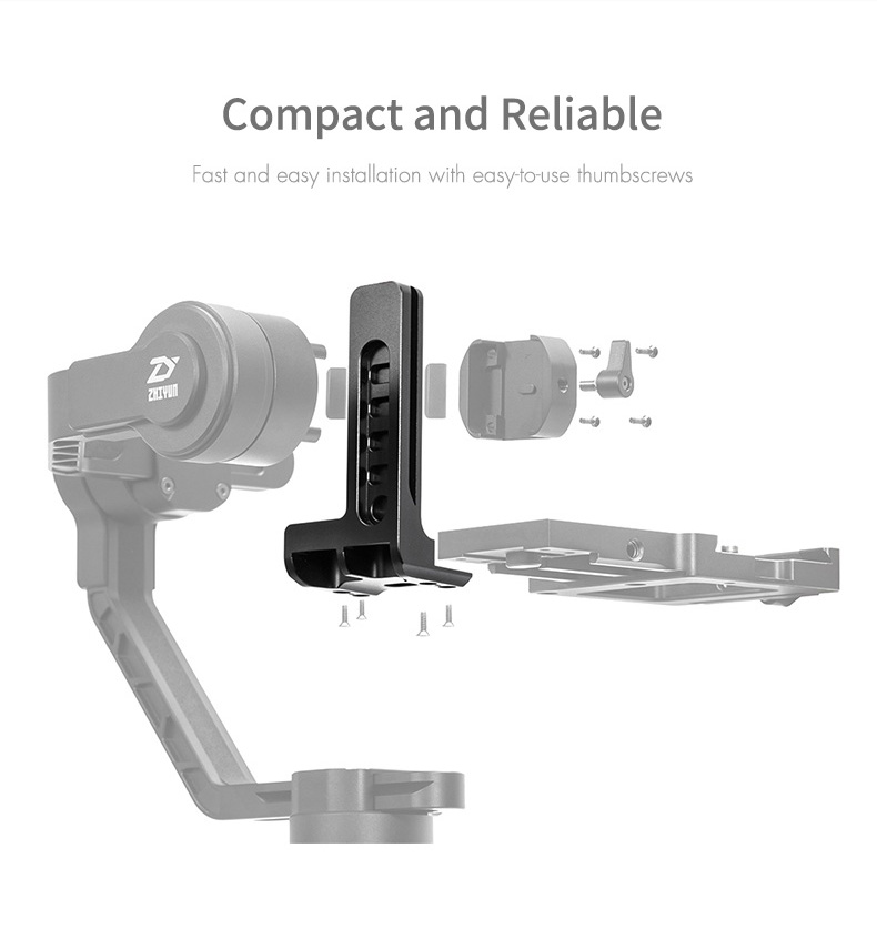Zhiyun Crane 2 Handheld Gimbal Spare Parts Gravity Adjustment Plate for 1DX