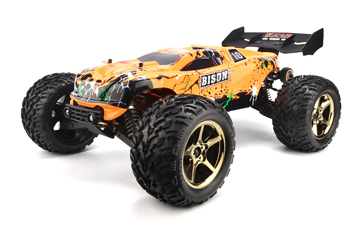 VKAR RACING BISON V2 2.4G 1:10 4WD Brushless Off-road with HOBBYWING 120A ESC RC Car RTR - Orange