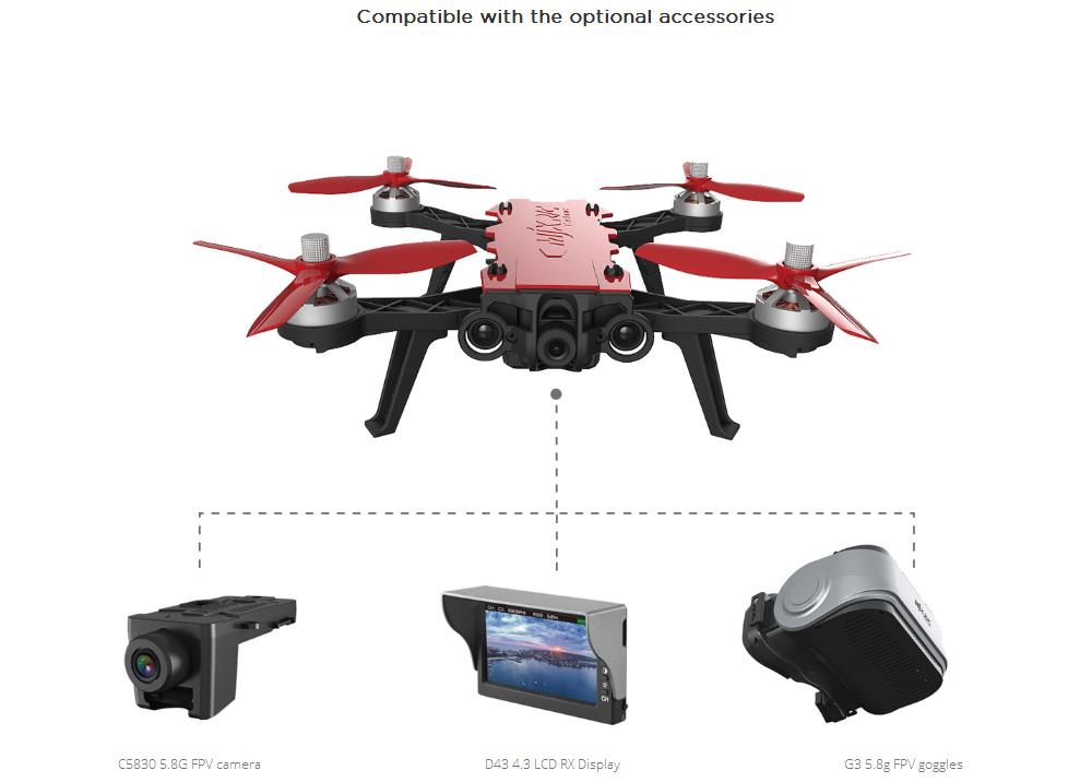 MJX Bugs 8 B8PRO Brushless Drone with Angle Acro Mode 3D Flips Roll RC Quadcopter RTF