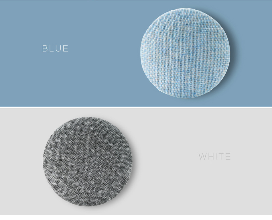 REMAX RB-M9 Fabric Wireless Bluetooth Speaker 3.5Wx2 Stereo HiFi - Blue