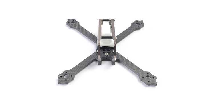 Diatone 2018 GT-M3 SX 143mm Carbon Fiber 3mm Arm Thickness Stretch X Frame Kit - Titanium