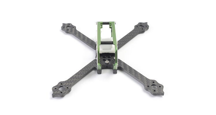 Diatone 2018 GT-M3 SX 143mm Carbon Fiber 3mm Arm Thickness Stretch X Frame Kit - Titanium