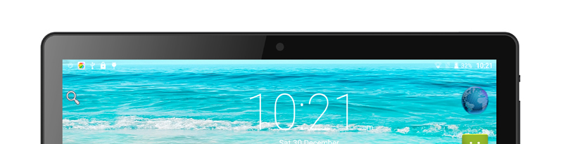NOOMAI A108 3G Phablet MTK6580 Quad Core 1.3GHz 10.1" 2GB RAM 16GB ROM Tablet Dual SIM Dual Standby GPS Android 6.0- Black