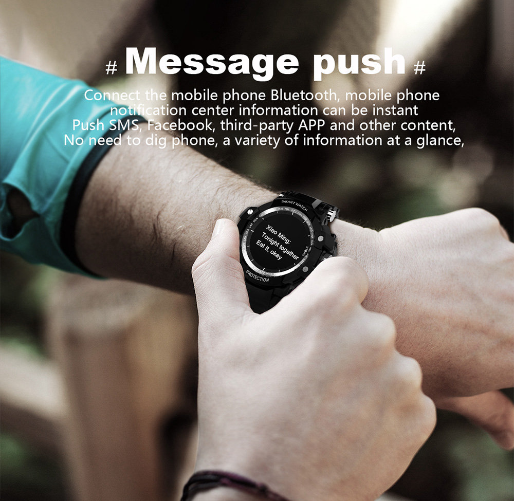 GW68 Smartwatch IP67 Water Resistant Blood Pressure Blood Oxygen Heart Rate Monitor Sports Watch Compatible With Android IOS - Gray