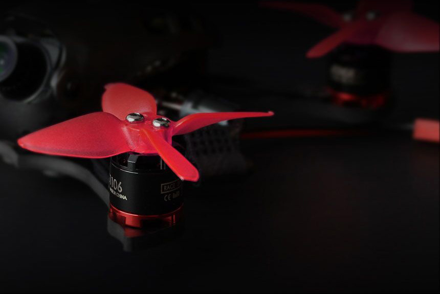 EMAX BABYHAWK R Brushless FPV Racing Drone 5.8G 40CH F3 FC OSD 12A Blheli_S 4 In 1 ESC - PNP