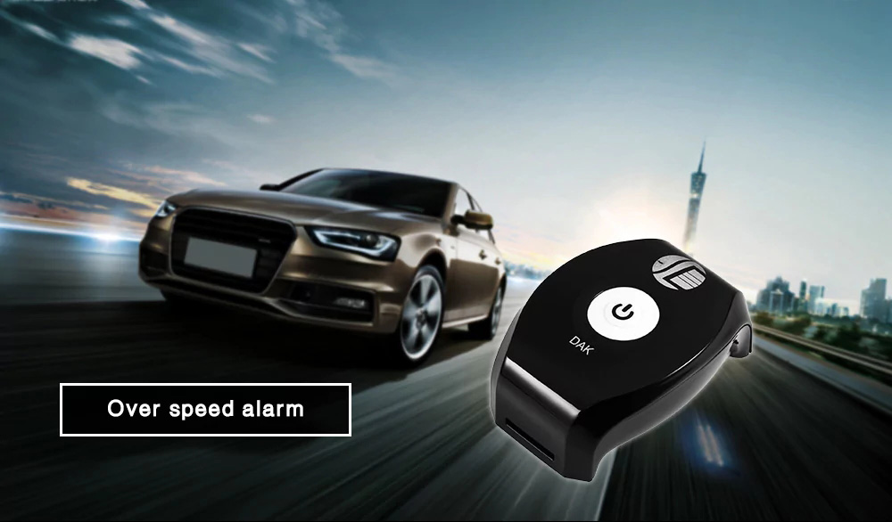 TK208 Car GPS Tracker Vehicle Anti-theft Remote Monitor Multi-functional Waterproof With SOS Function - Black