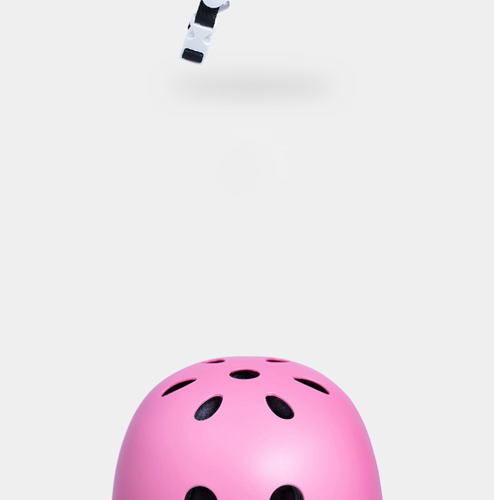 Original Xiaomi Mijia Qicycle Safety Helmet For Kids Adjustable Breathable Ventilation Design - Pink